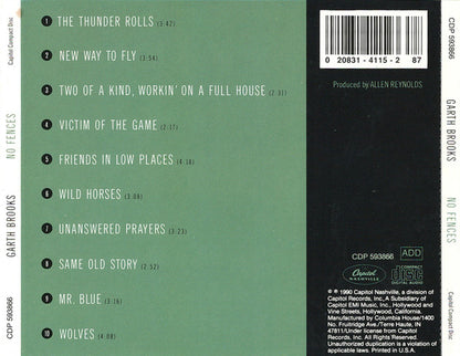 Garth Brooks : No Fences (Album,Club Edition)