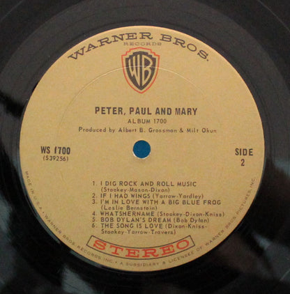 Peter, Paul & Mary : Album 1700 (LP,Album,Stereo)
