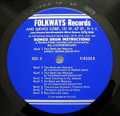 Bill Loughborough : Bongo Drum Instruction (LP)