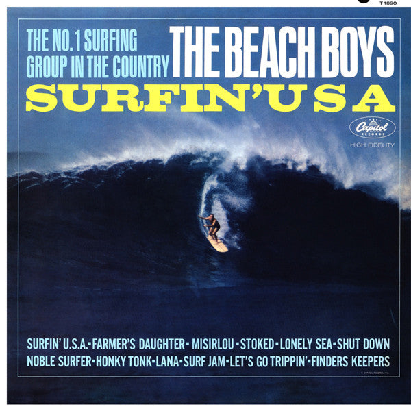 Beach Boys, The : Surfin' U.S.A. (LP,Album,Repress,Mono)
