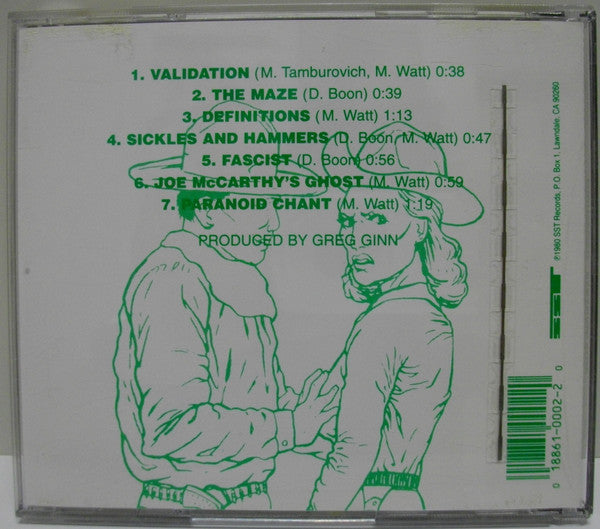 Minutemen : Paranoid Time (EP,Reissue)