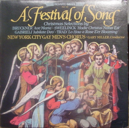 New York City Gay Men's Chorus : A Festival Of Song (Christmas Selection) (LP)