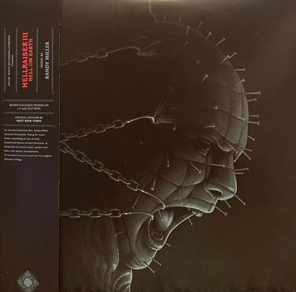 Randy Miller (2) : Hellraiser III: Hell On Earth (Original Motion Picture Soundtrack) (LP,Album,Reissue)