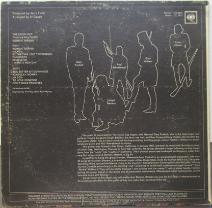 Gary Puckett & The Union Gap : Woman, Woman (LP,Album,Stereo)