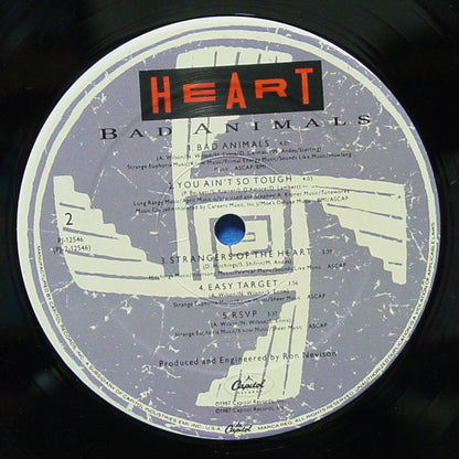 Heart : Bad Animals (LP,Album)