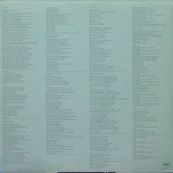Heart : Bad Animals (LP,Album)