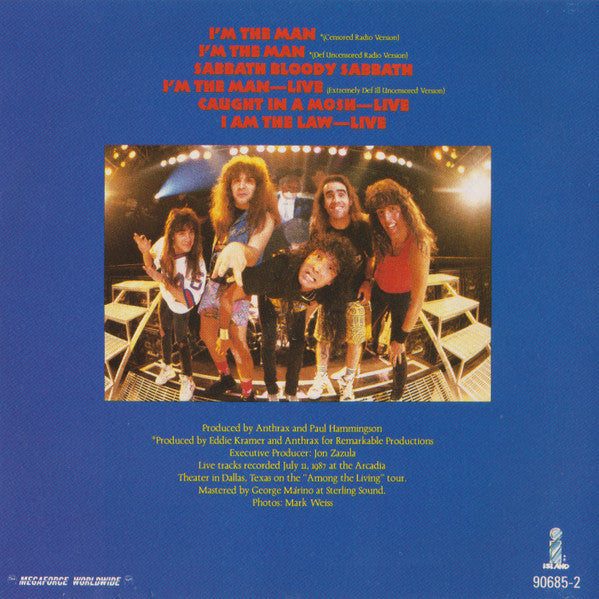 Anthrax : I'm The Man (EP)