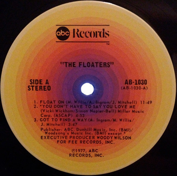 Floaters, The : The Floaters (LP,Album,Stereo)