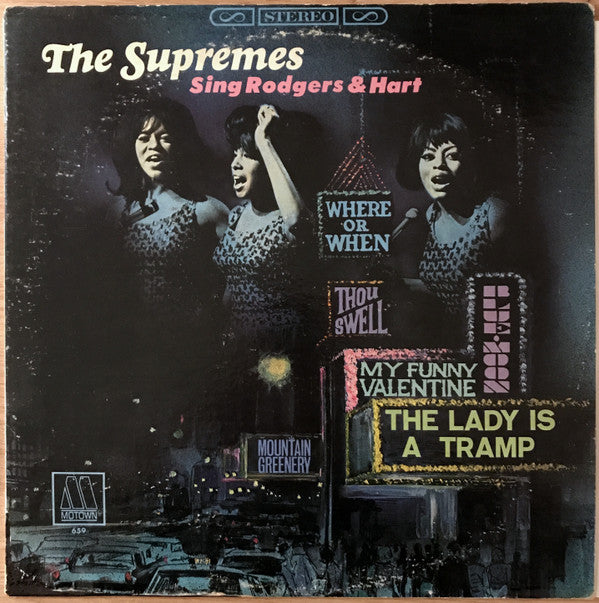 Supremes, The : The Supremes Sing Rodgers & Hart (LP,Album,Stereo)