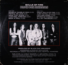 Black Oak Arkansas : Balls Of Fire (LP,Album)
