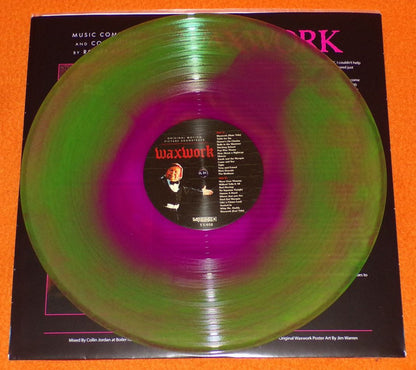 Roger Bellon : Waxwork (Original Motion Picture Soundtrack) (LP,Album,Club Edition,Limited Edition,Numbered,Stereo)