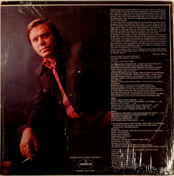 Tom T. Hall : The Storyteller (LP,Album)