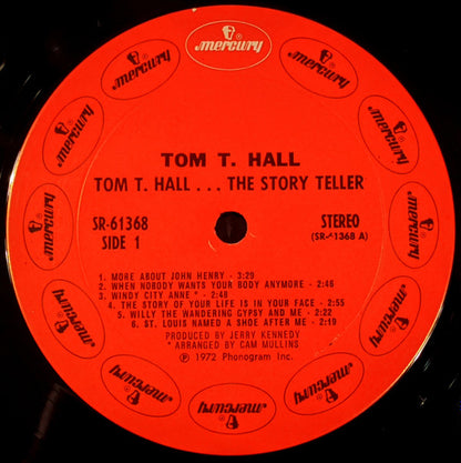 Tom T. Hall : The Storyteller (LP,Album)