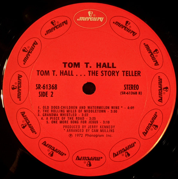 Tom T. Hall : The Storyteller (LP,Album)