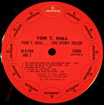 Tom T. Hall : The Storyteller (LP,Album)