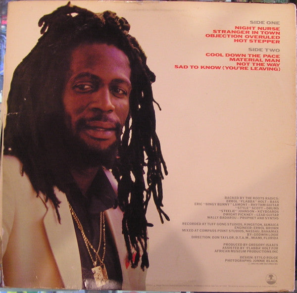 Gregory Isaacs : Night Nurse (LP,Album,Stereo)