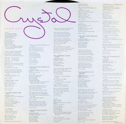 Crystal Gayle : These Days (LP,Album,Stereo)