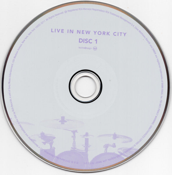 Dave Matthews Band : Live In New York City ()