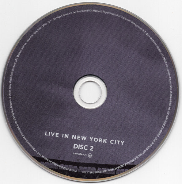 Dave Matthews Band : Live In New York City ()