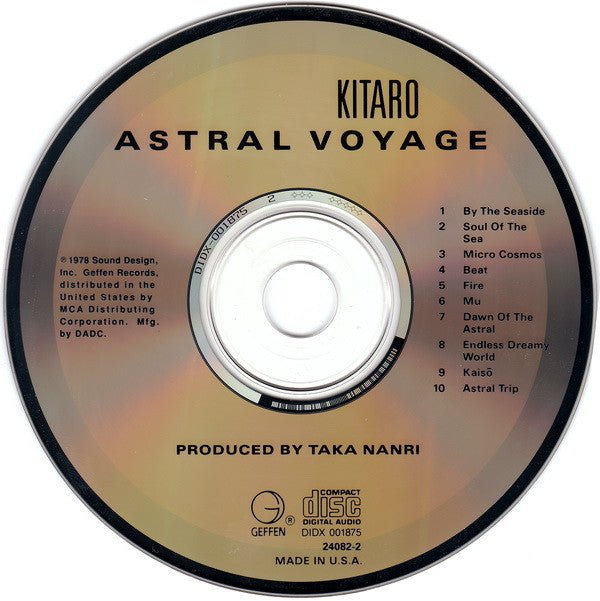Kitaro : Astral Voyage (Album,Reissue)