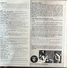 Jac Holzman : Authentic Sound Effects Volume 12 - Rome / Madrid (LP,Album,Reissue,Stereo)