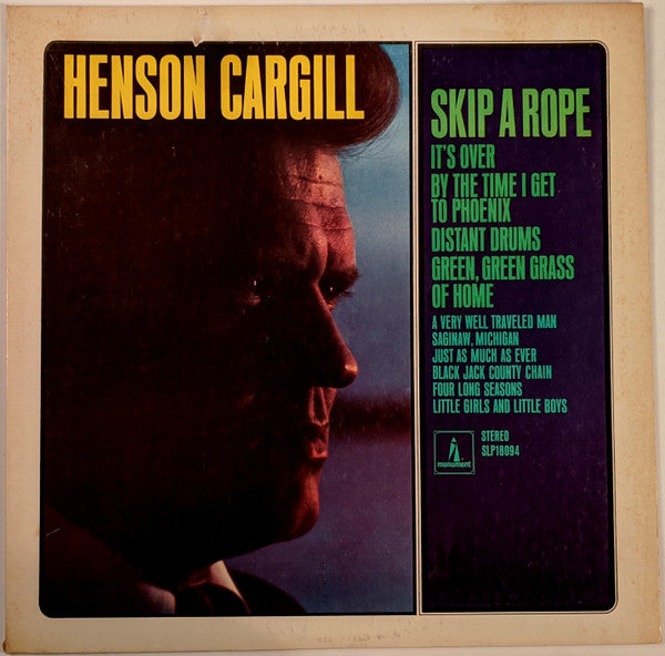 Henson Cargill : Skip A Rope (LP,Album,Stereo)