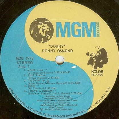 Donny Osmond : Donny (LP)