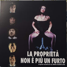 Ennio Morricone : La Proprieta' Non E' Piu' Un Furto (Colonna Sonora Originale Del Film) (LP,Album,Reissue)