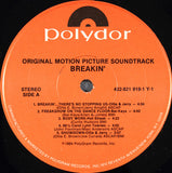 Various : Breakin' - Original Motion Picture Soundtrack (LP,Compilation)