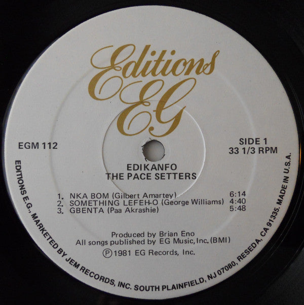 Edikanfo : The Pace Setters (LP,Album)
