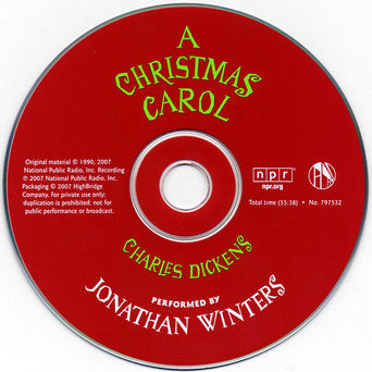 Jonathan Winters : A Christmas Carol (Album)