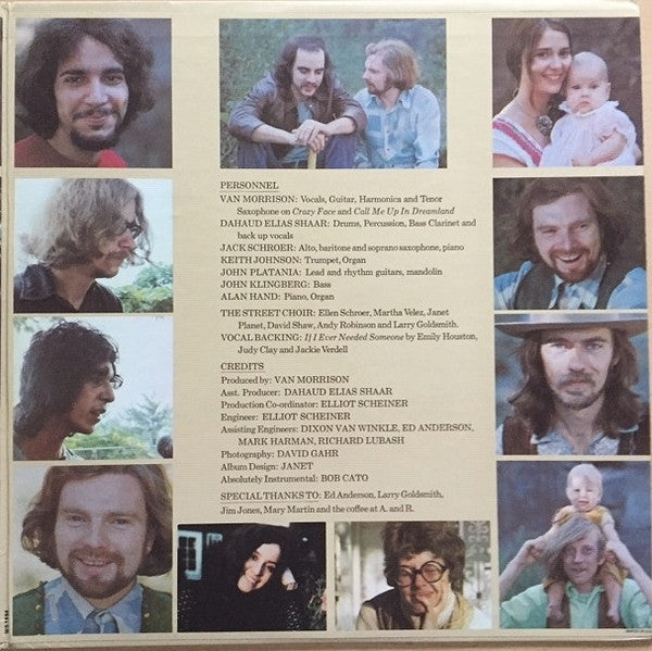 Van Morrison : His Band And The Street Choir (LP,Album,Reissue,Repress)