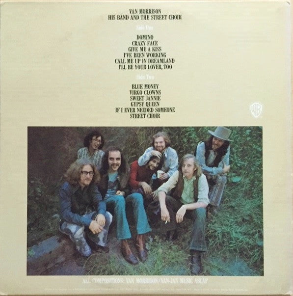 Van Morrison : His Band And The Street Choir (LP,Album,Reissue,Repress)