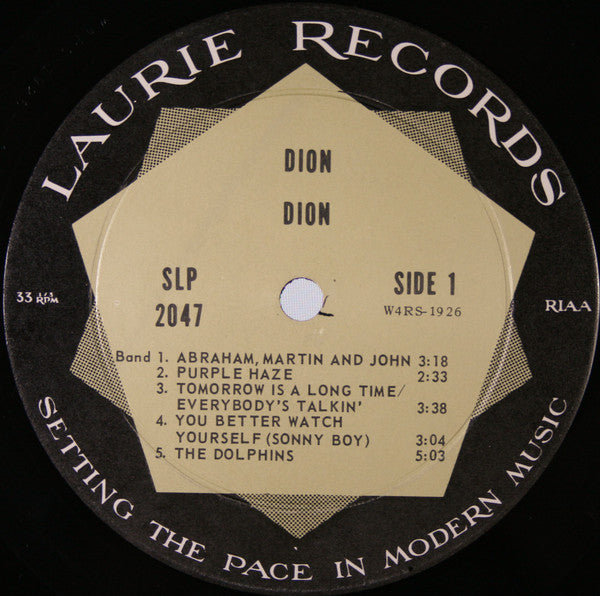 Dion (3) : Dion (LP,Album)