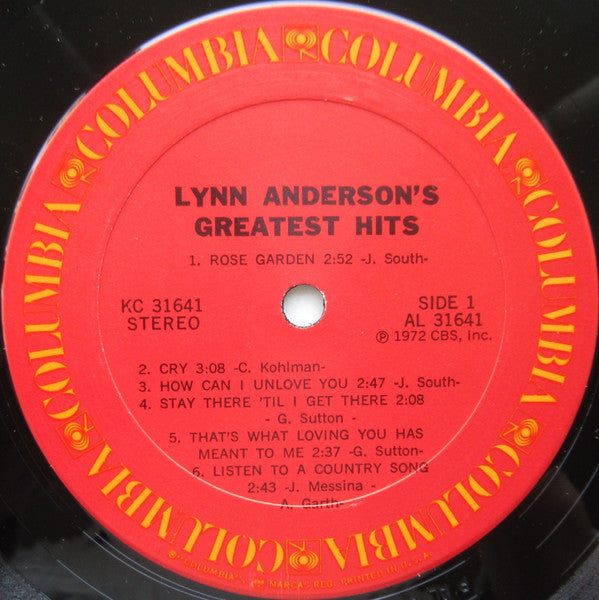 Lynn Anderson : Lynn Anderson's Greatest Hits (LP,Compilation)