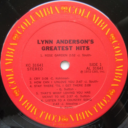 Lynn Anderson : Lynn Anderson's Greatest Hits (LP,Compilation)