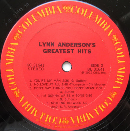 Lynn Anderson : Lynn Anderson's Greatest Hits (LP,Compilation)