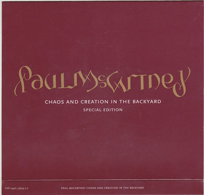 Paul McCartney : Chaos And Creation In The Backyard (Special Edition) (Album)