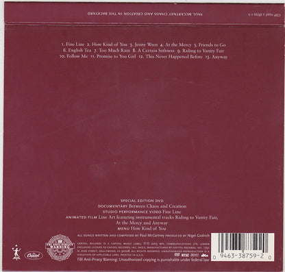Paul McCartney : Chaos And Creation In The Backyard (Special Edition) (Album)