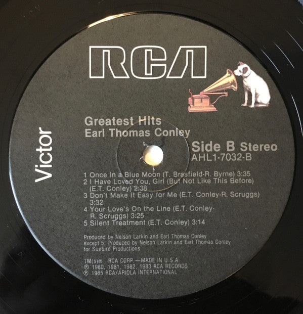 Earl Thomas Conley : Greatest Hits (LP,Album,Compilation)