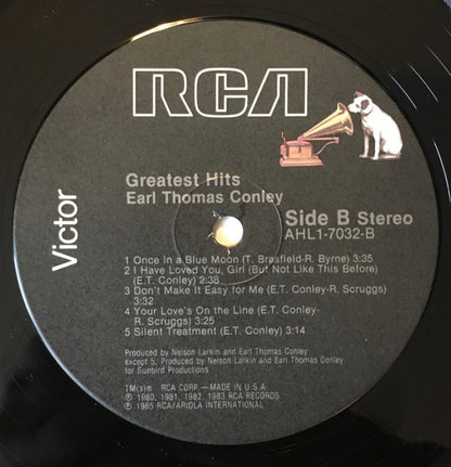 Earl Thomas Conley : Greatest Hits (LP,Album,Compilation)