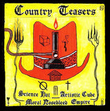 Country Teasers : Science Hat Artistic Cube Moral Nosebleed Empire (LP,Compilation)