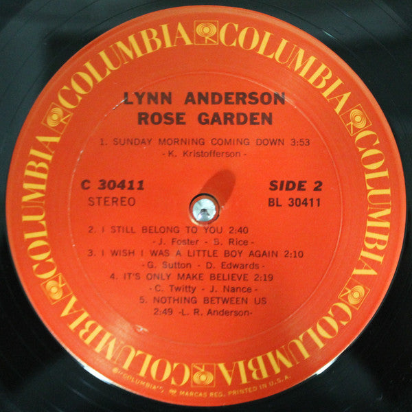 Lynn Anderson : Rose Garden (LP,Album)