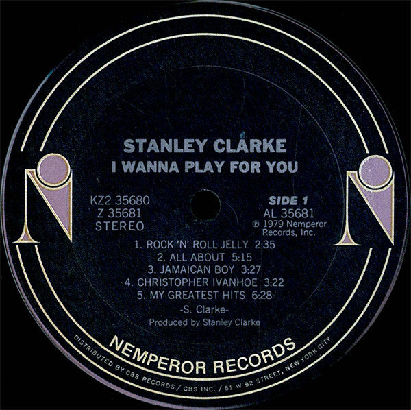 Stanley Clarke : I Wanna Play For You (LP,Album)