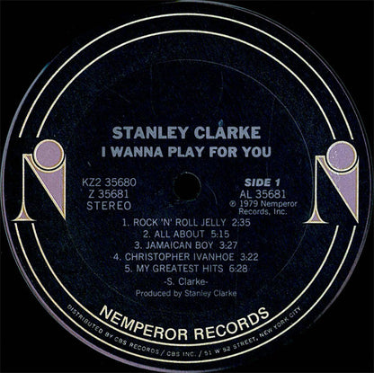 Stanley Clarke : I Wanna Play For You (LP,Album)