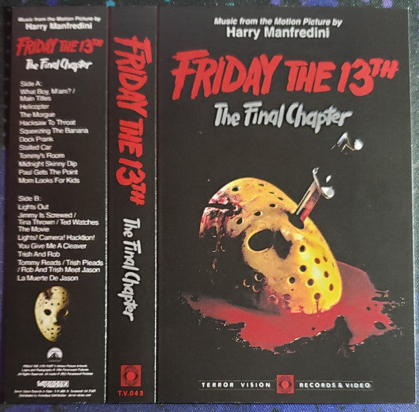 Harry Manfredini : Friday The 13th: The Final Chapter (Album,Club Edition,Limited Edition,Stereo)