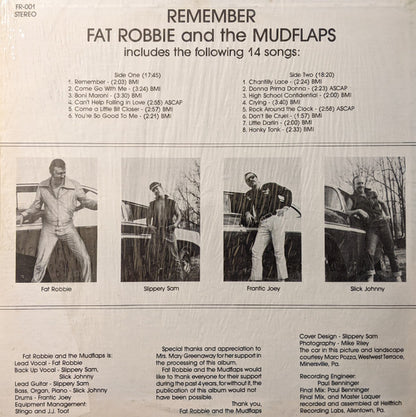 Fat Robbie (3) And Mudflaps, The : Remember! (LP,Album)
