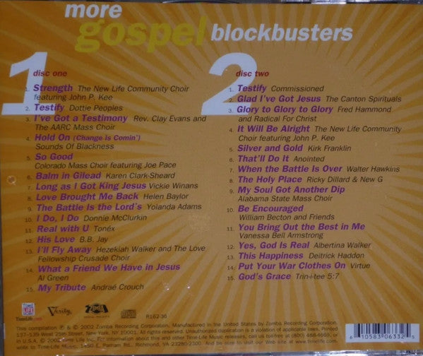 Various : More Gospel Blockbusters (Compilation)