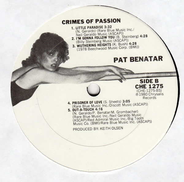 Pat Benatar : Crimes Of Passion (LP,Album)