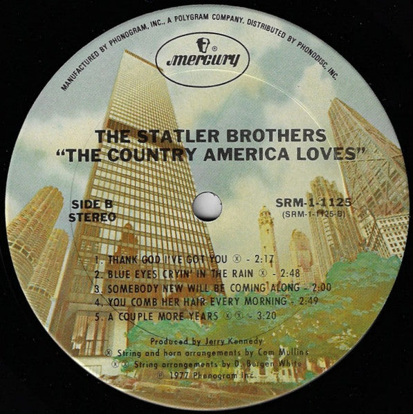 Statler Brothers, The : The Country America Loves (LP,Album,Stereo)